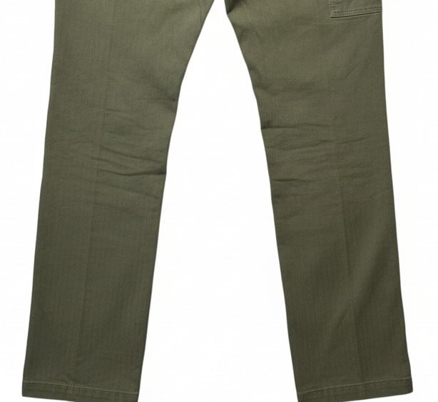 Nwt Alpine Design Men's Utility Pants Herringbone Vintage Olive Green — image 8 of 8